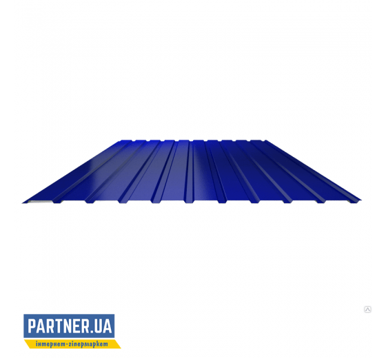 Профнастил стіновий RAL 5005, 950х2000х0,18 мм